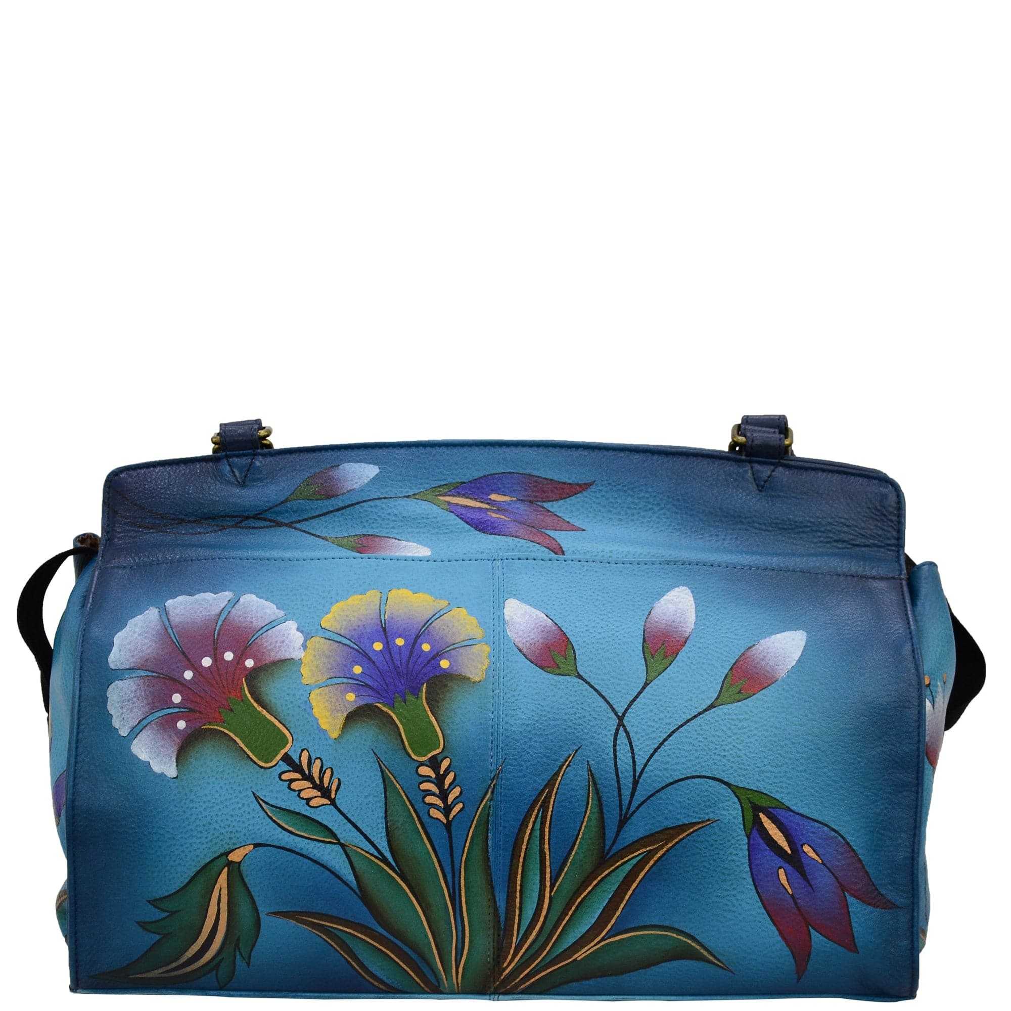 Anna by Anuschka Hand Painted Leather Large Satchel