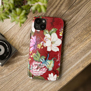 Crimson Garden Tough Phone Cases