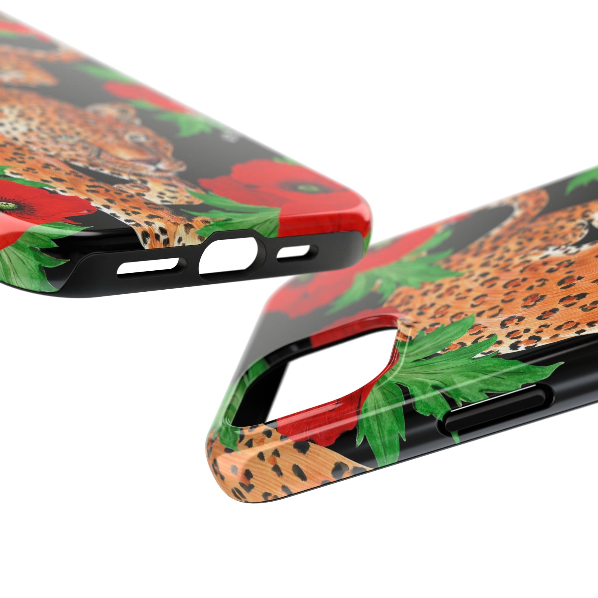 Enigmatic Leopard Tough Phone Cases