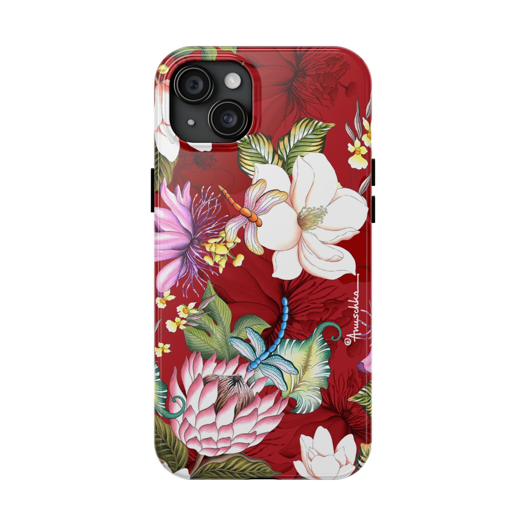 Crimson Garden Tough Phone Cases