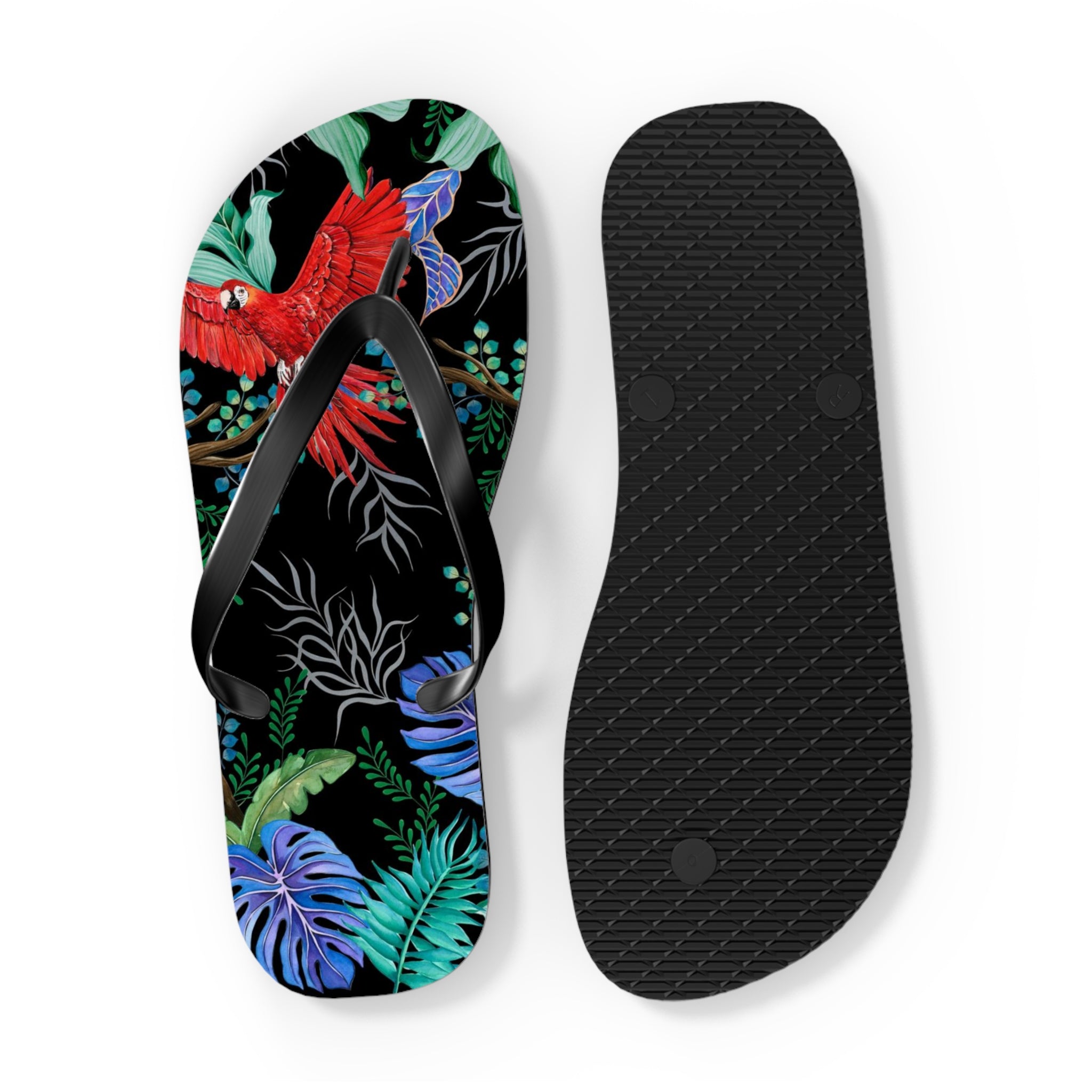 Rainforest Beauties Flip Flops