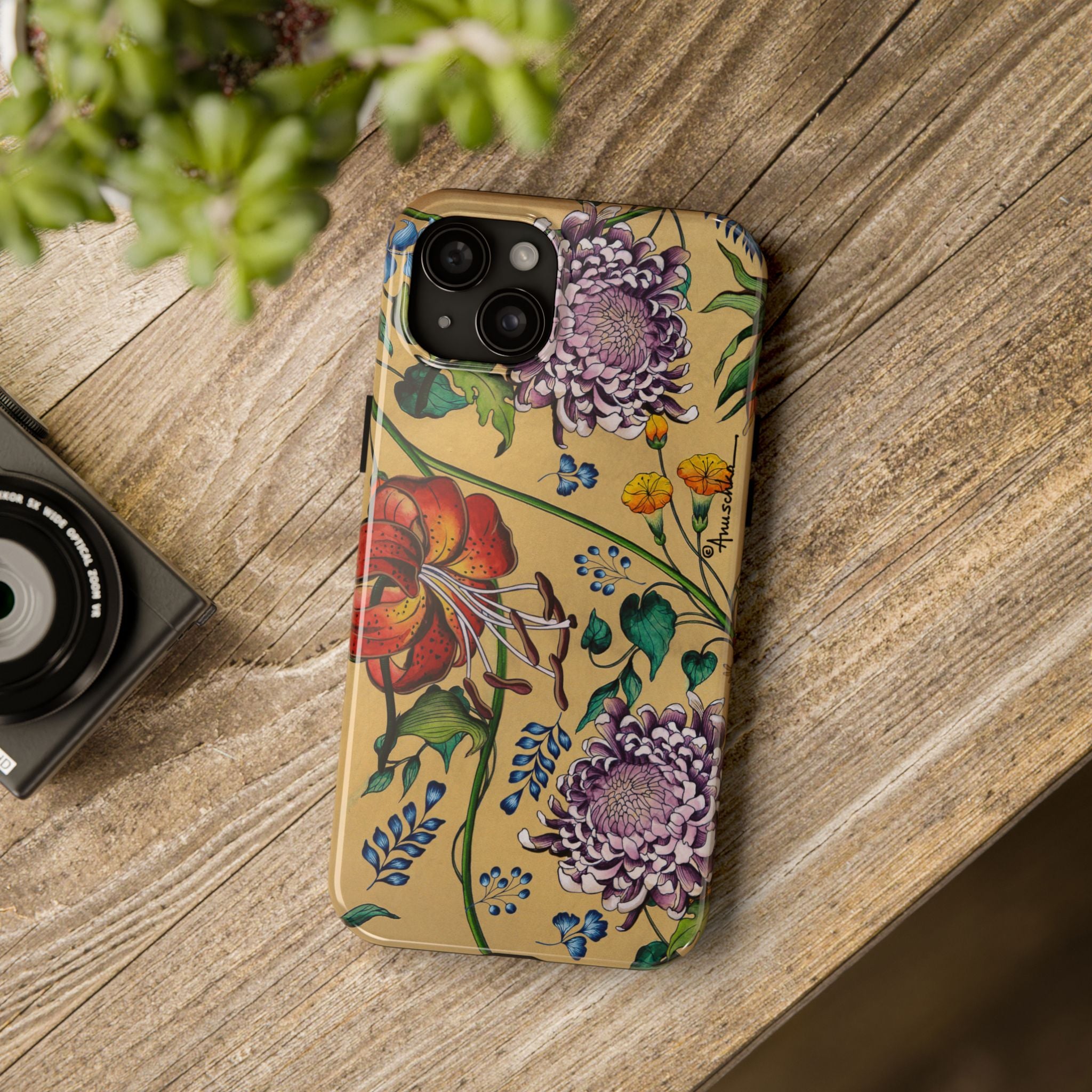 Caribbean Garden Tough Phone Cases