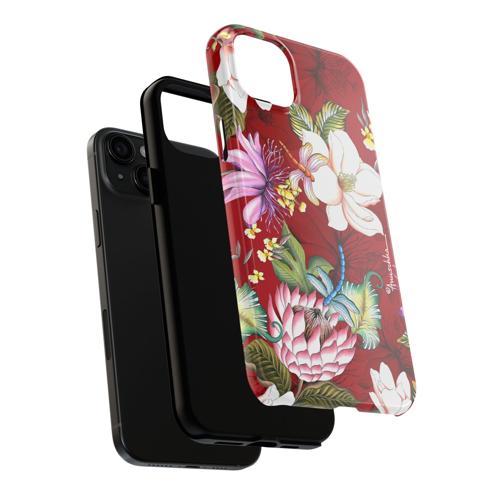 Crimson Garden Tough Phone Cases