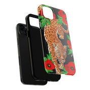 Enigmatic Leopard Tough Phone Cases