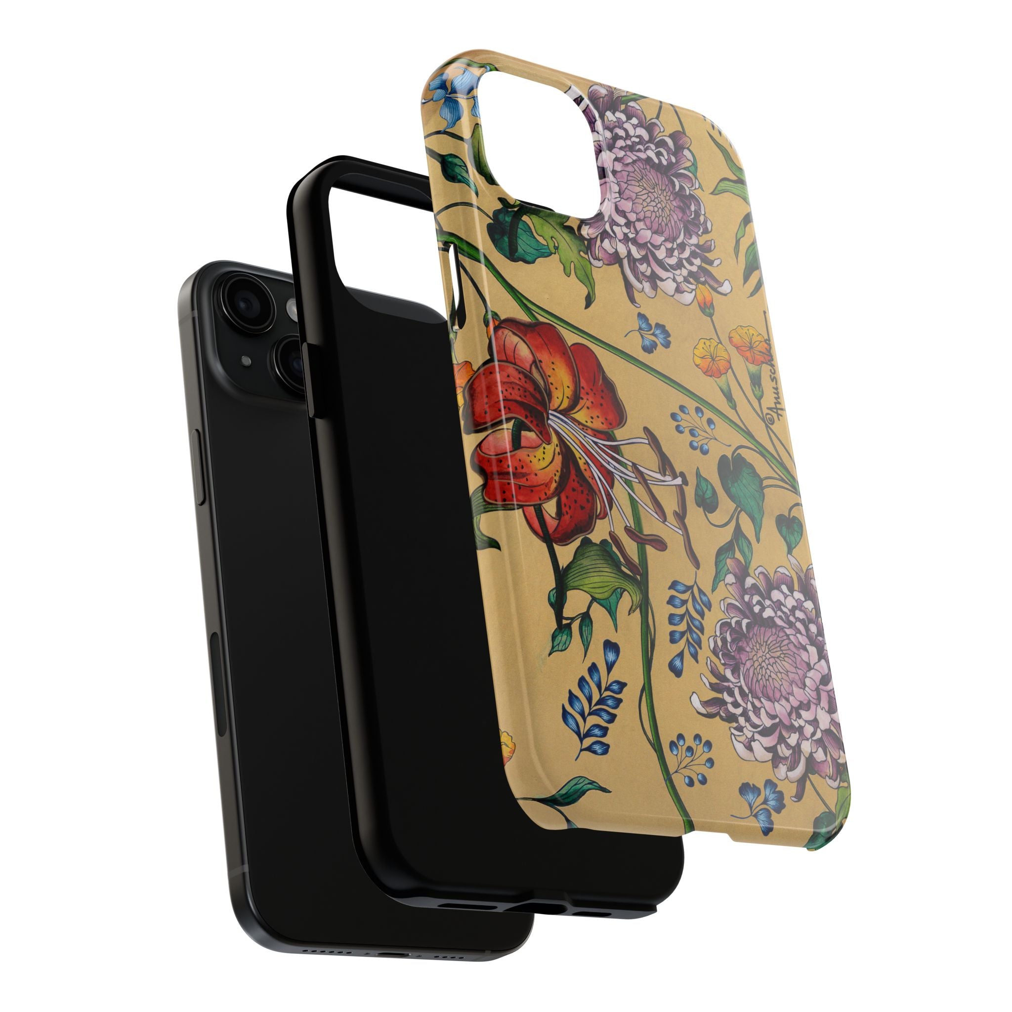 Caribbean Garden Tough Phone Cases