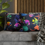 Mystical Reef Polyester Square Pillow Case