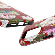 Crimson Garden Tough Phone Cases