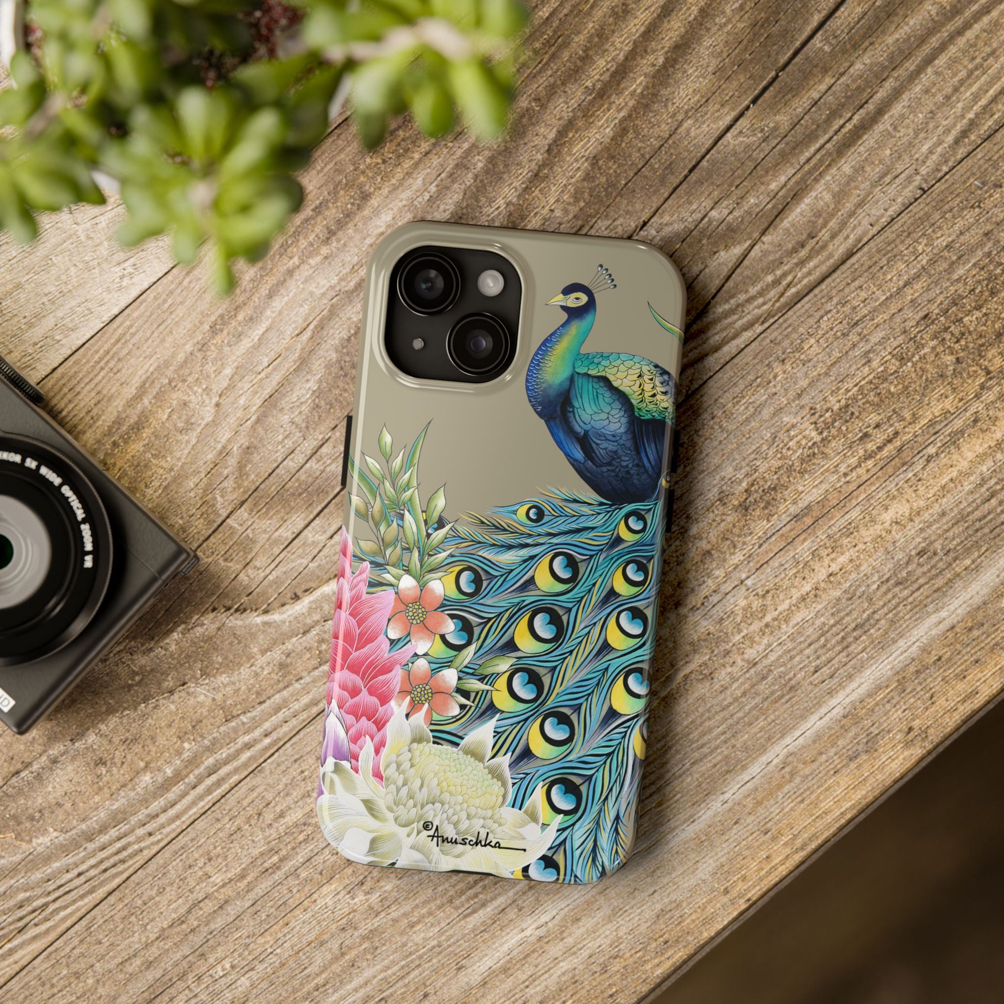 Regal Peacock Tough Phone Cases