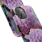 Hypnotic Hydrangeas Tough Phone Cases