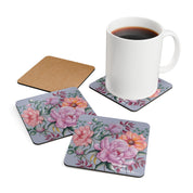 Bel Fiori Corkwood Coaster Set