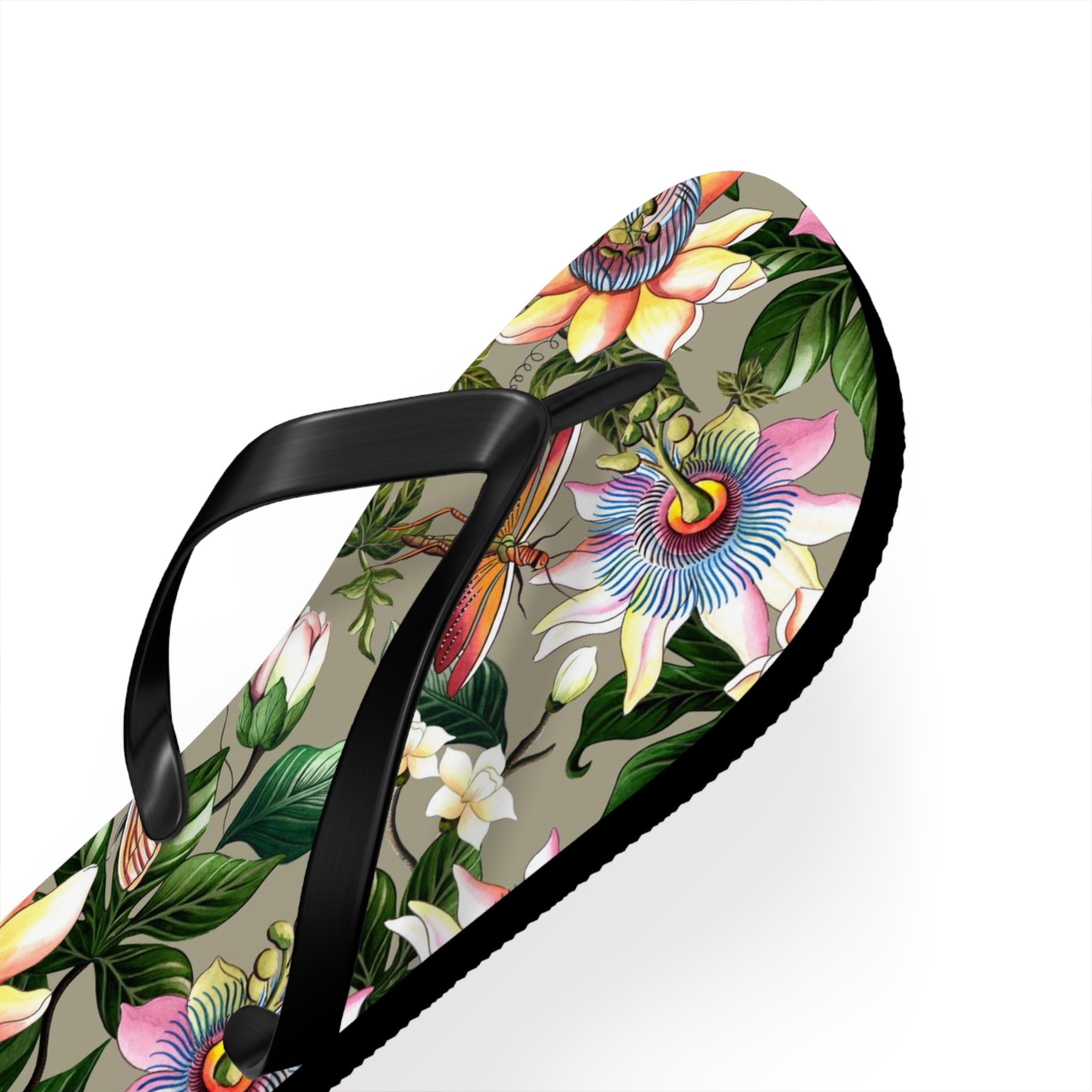 Floral Passion Flip Flops