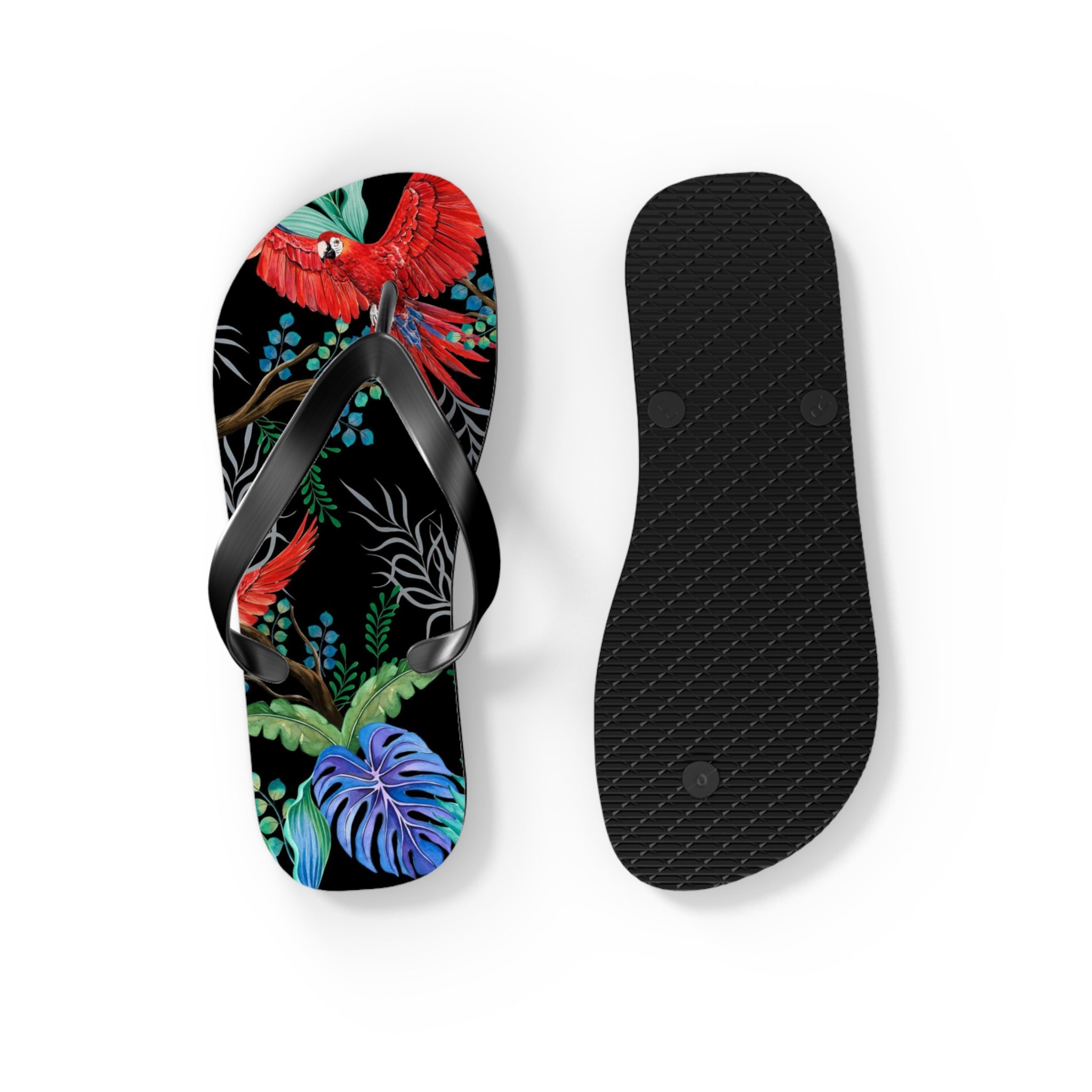 Rainforest Beauties Flip Flops