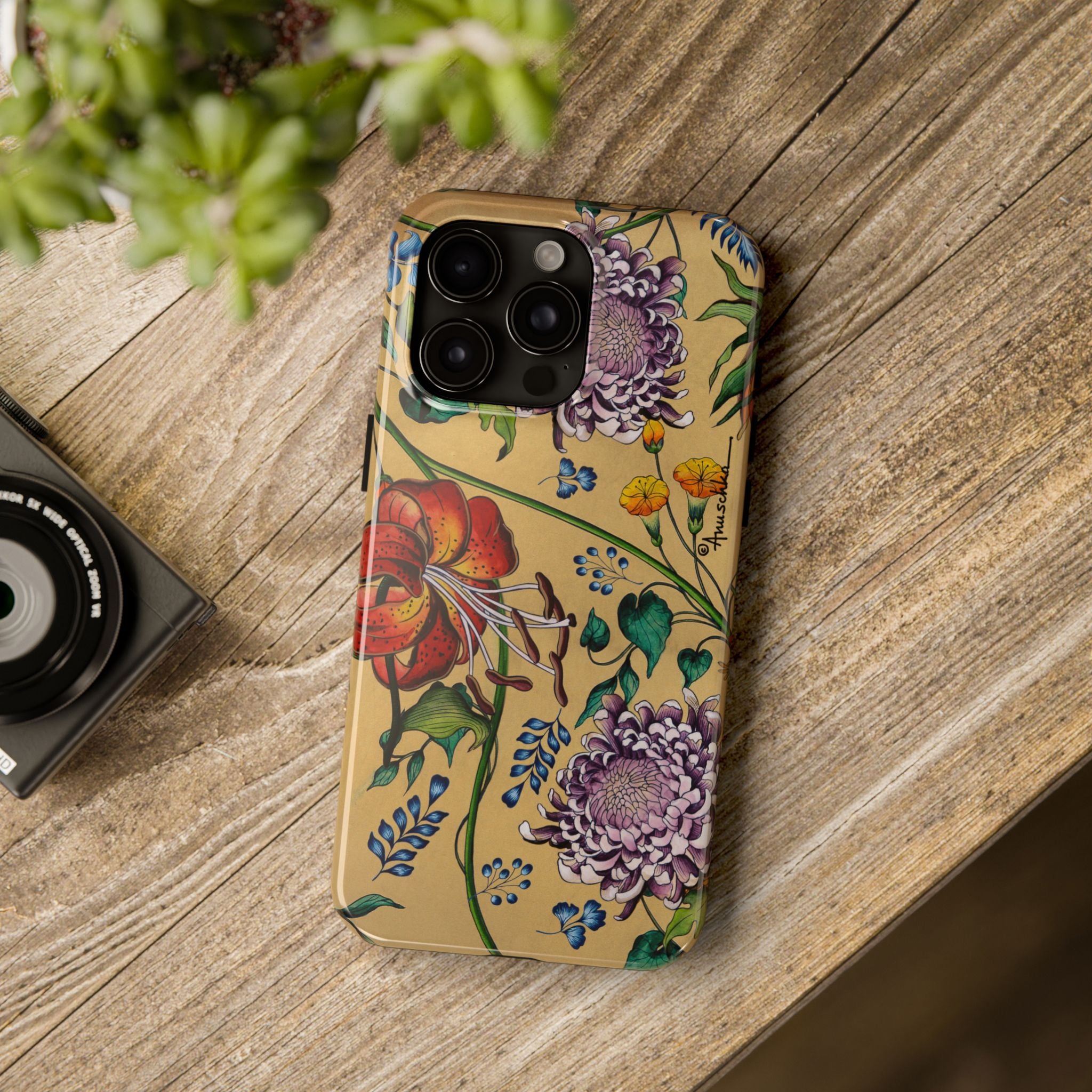 Caribbean Garden Tough Phone Cases