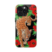 Enigmatic Leopard Tough Phone Cases