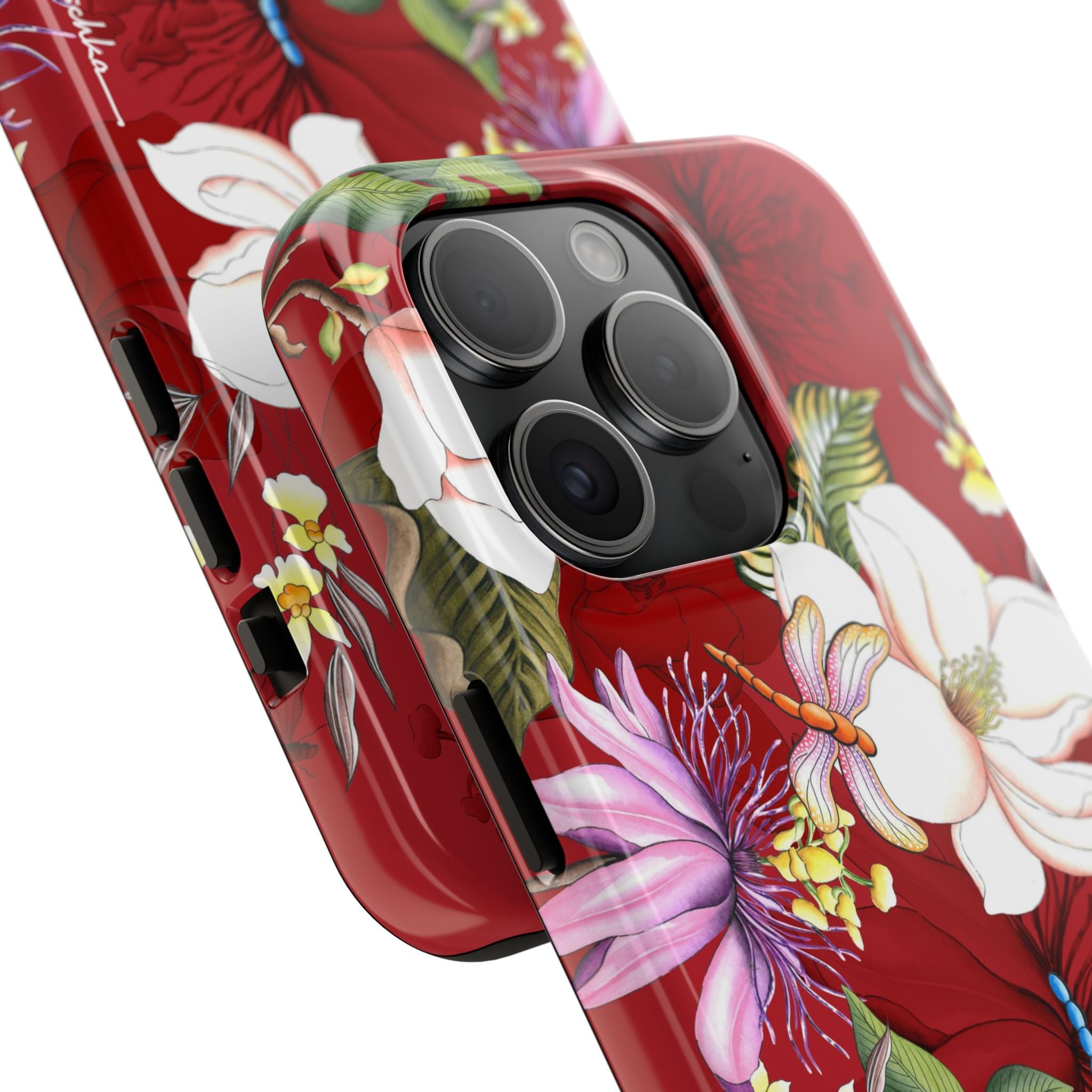 Crimson Garden Tough Phone Cases