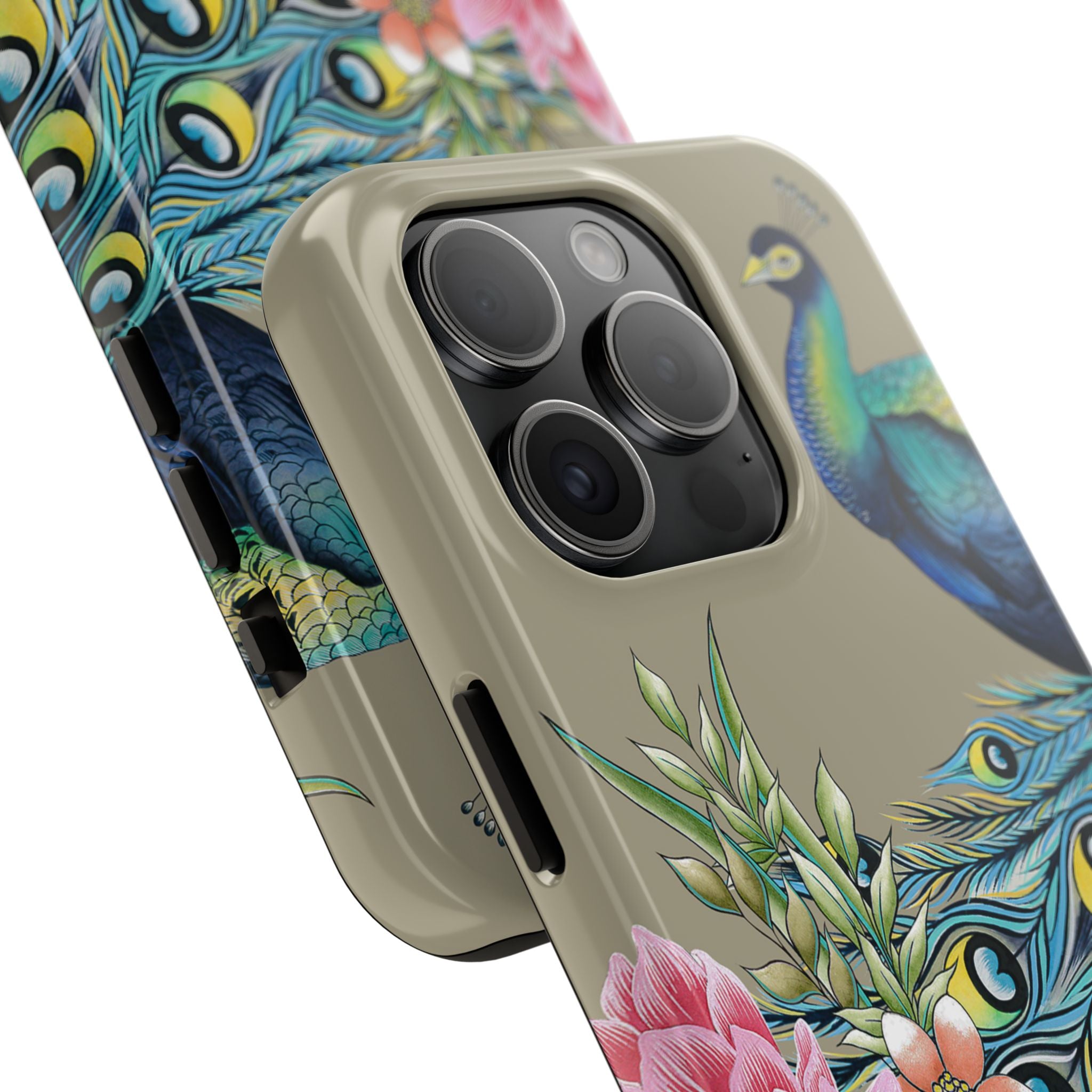 Regal Peacock Tough Phone Cases