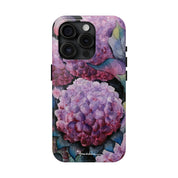 Hypnotic Hydrangeas Tough Phone Cases