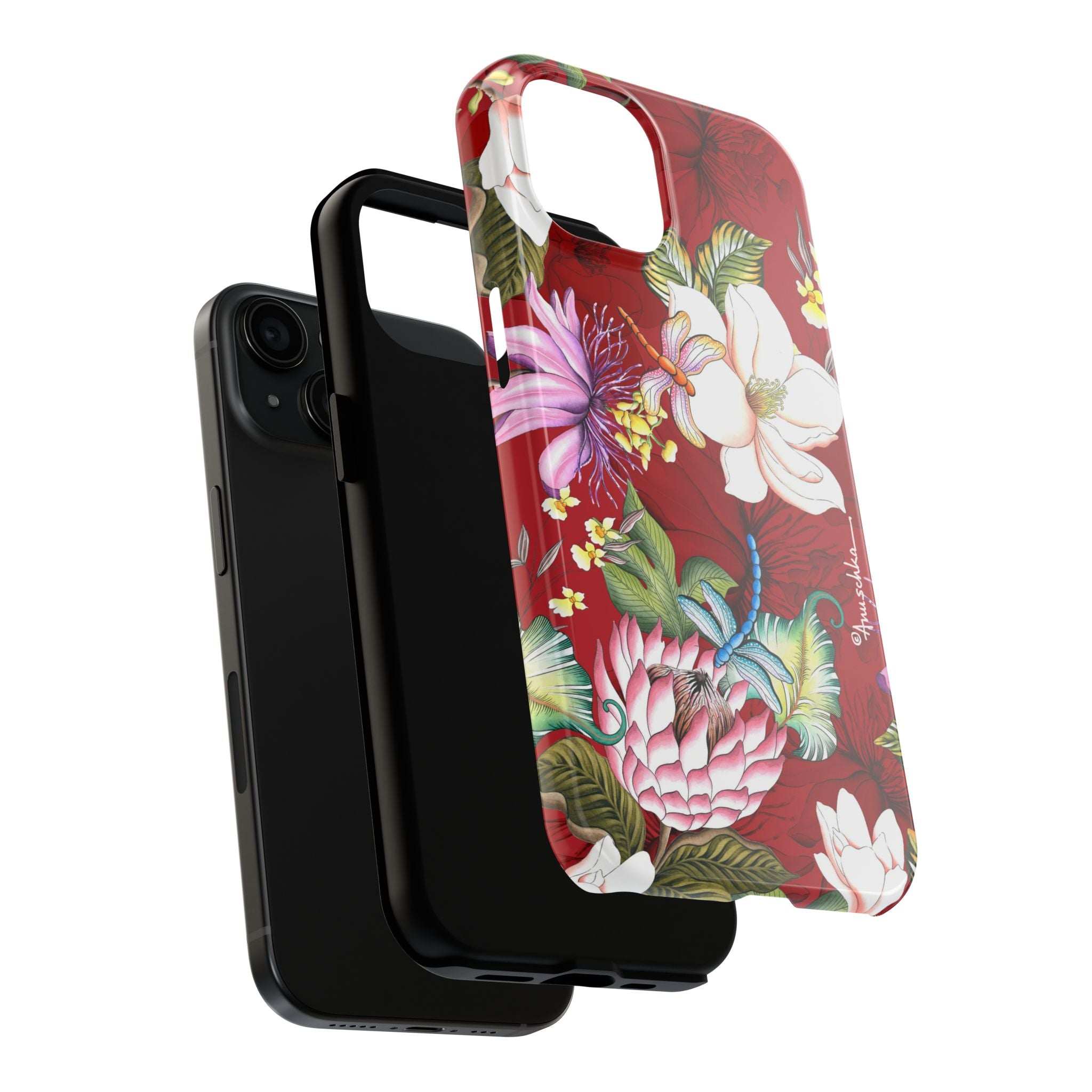 Crimson Garden Tough Phone Cases