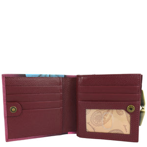 Two fold wallet w/clasp coin pocket - 1912