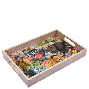 Wooden Printed Tray - 25001