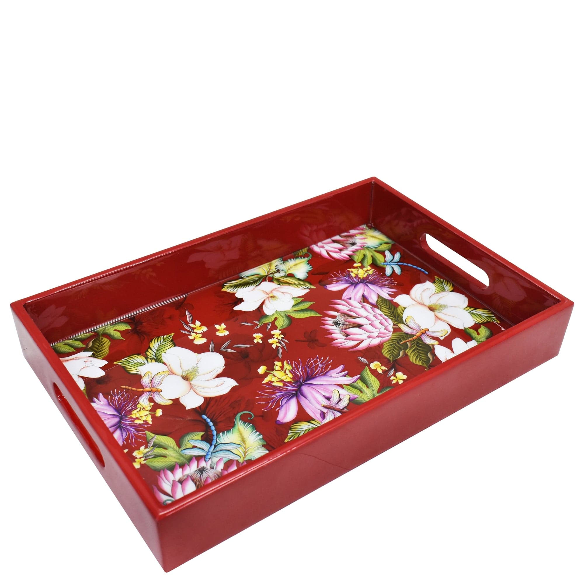 Wooden Printed Tray - 25001