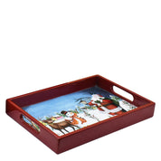 Wooden Printed Tray - 25001