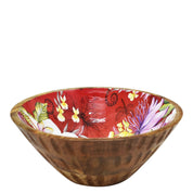 Wooden Printed Bowl - 25003