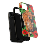 Enigmatic Leopard Tough Phone Cases