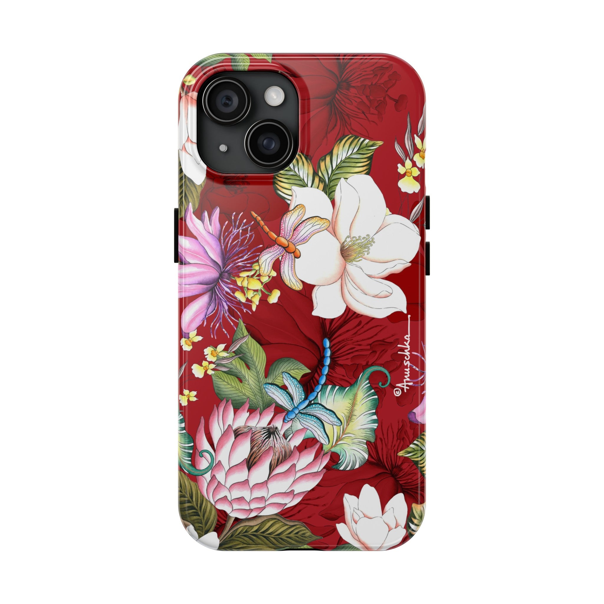 Crimson Garden Tough Phone Cases