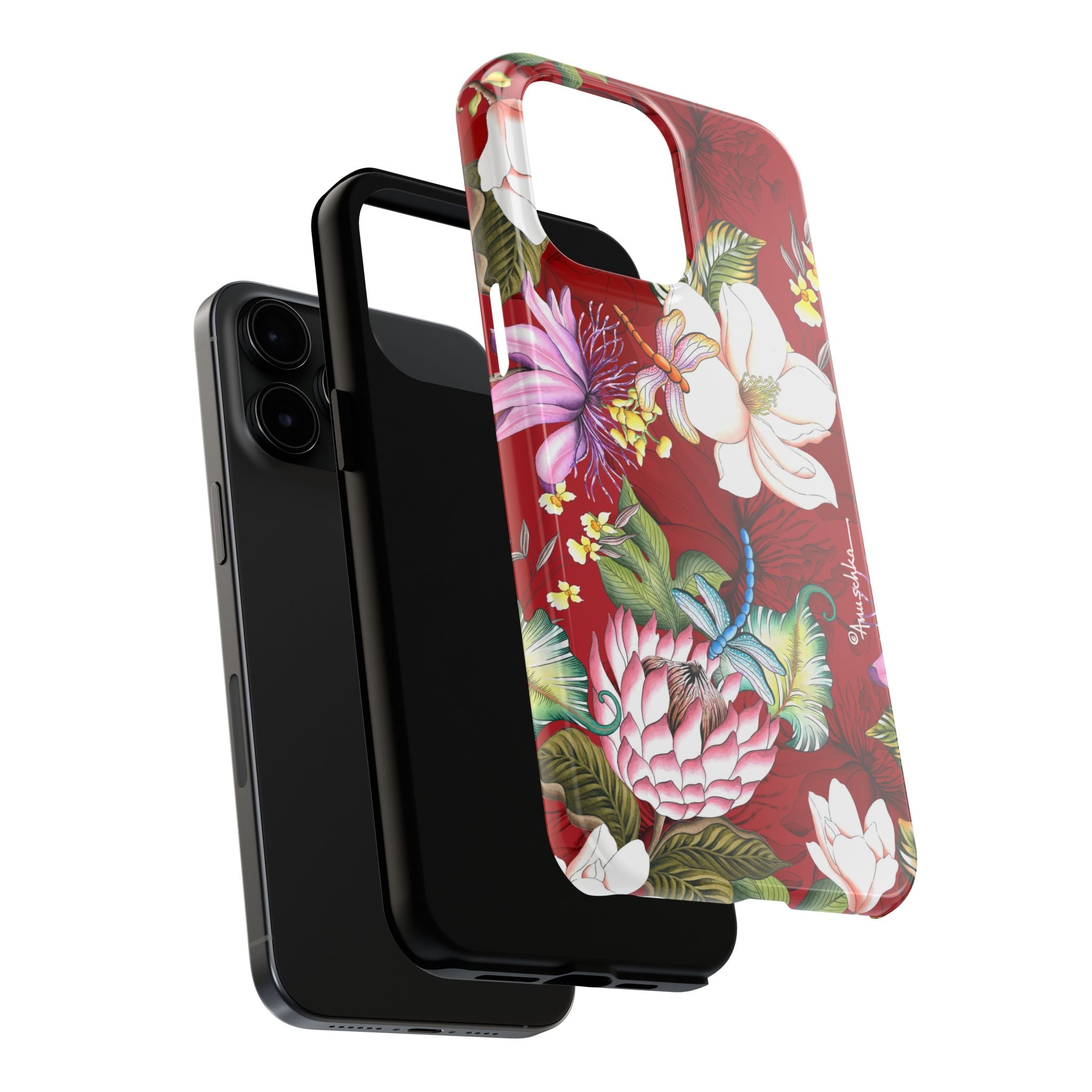 Crimson Garden Tough Phone Cases