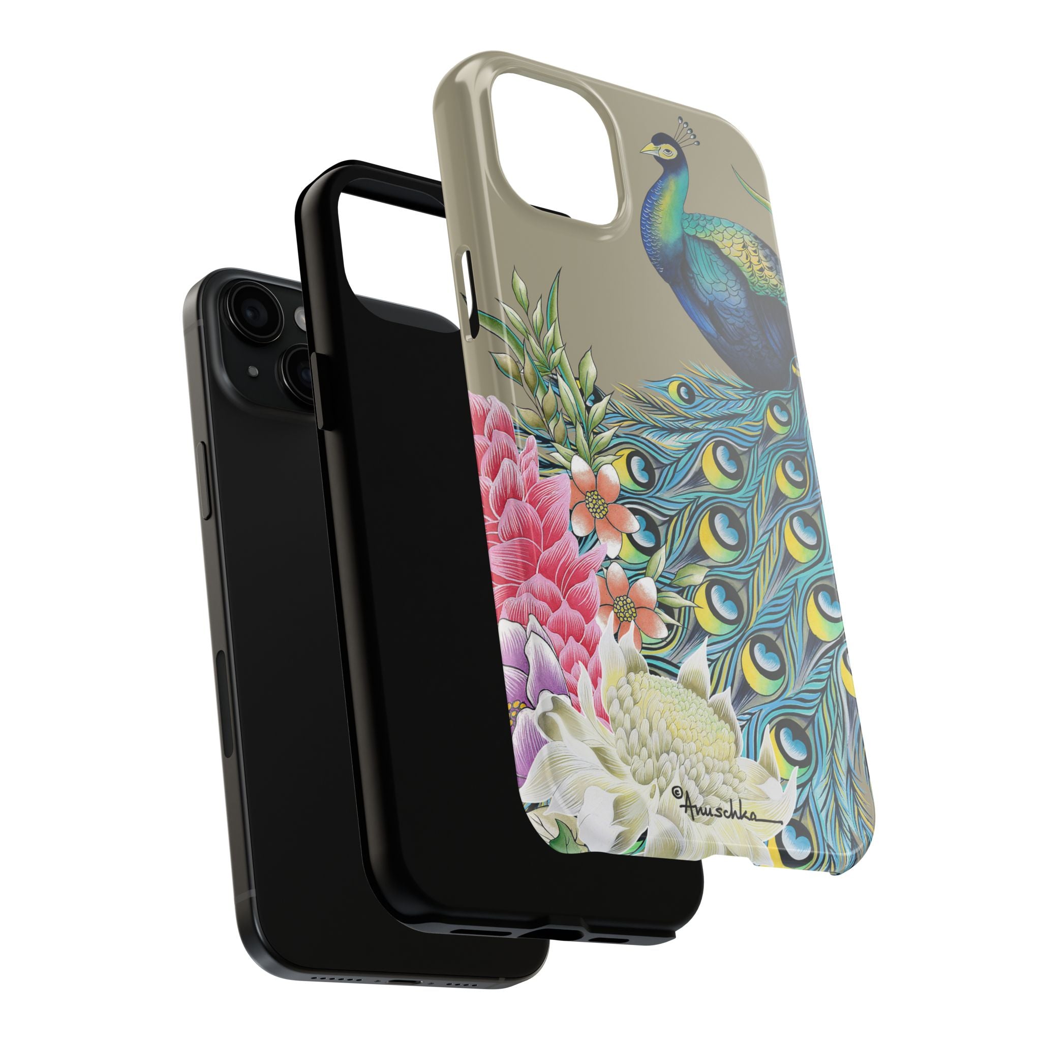 Regal Peacock Tough Phone Cases