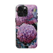 Hypnotic Hydrangeas Tough Phone Cases