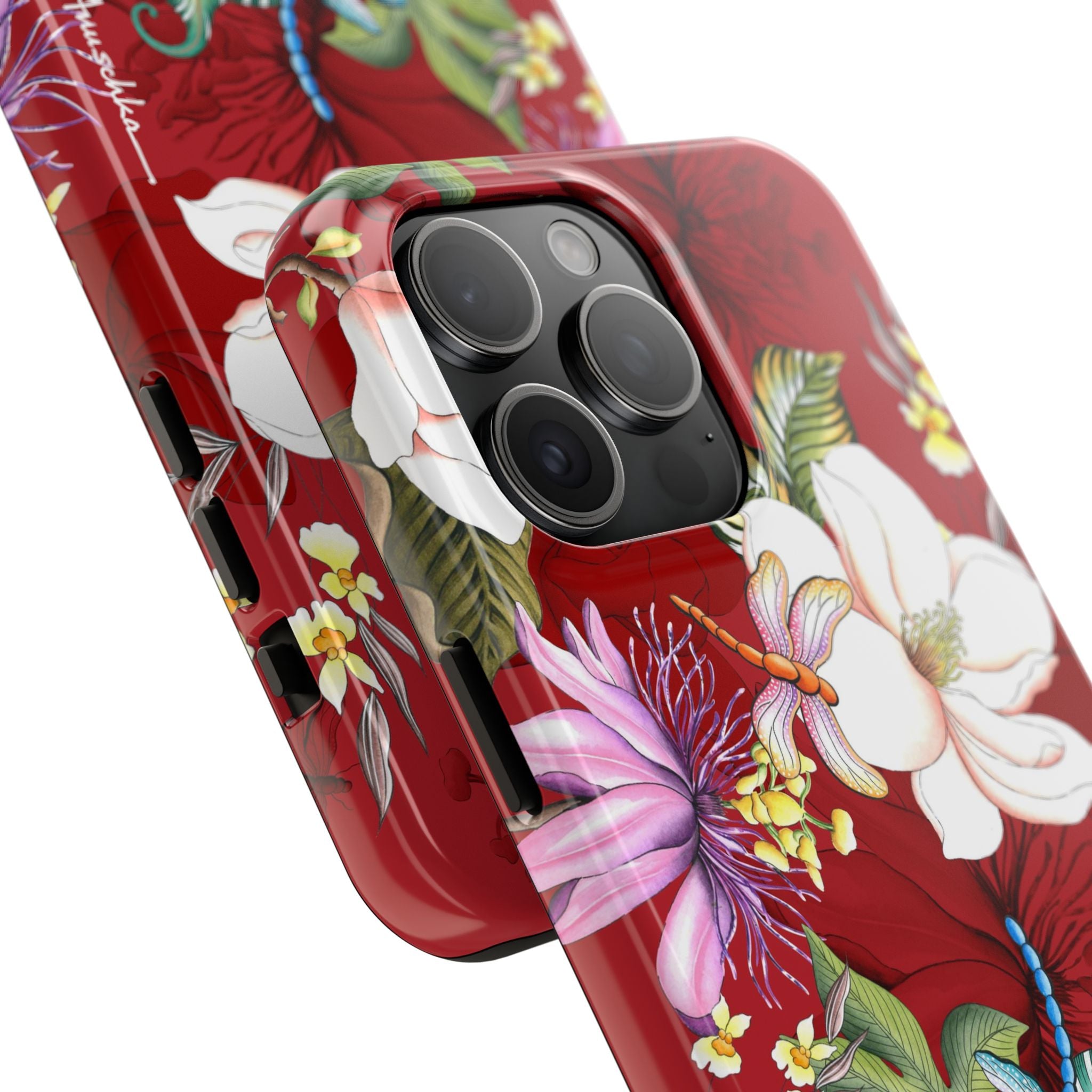 Crimson Garden Tough Phone Cases