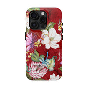 Crimson Garden Tough Phone Cases