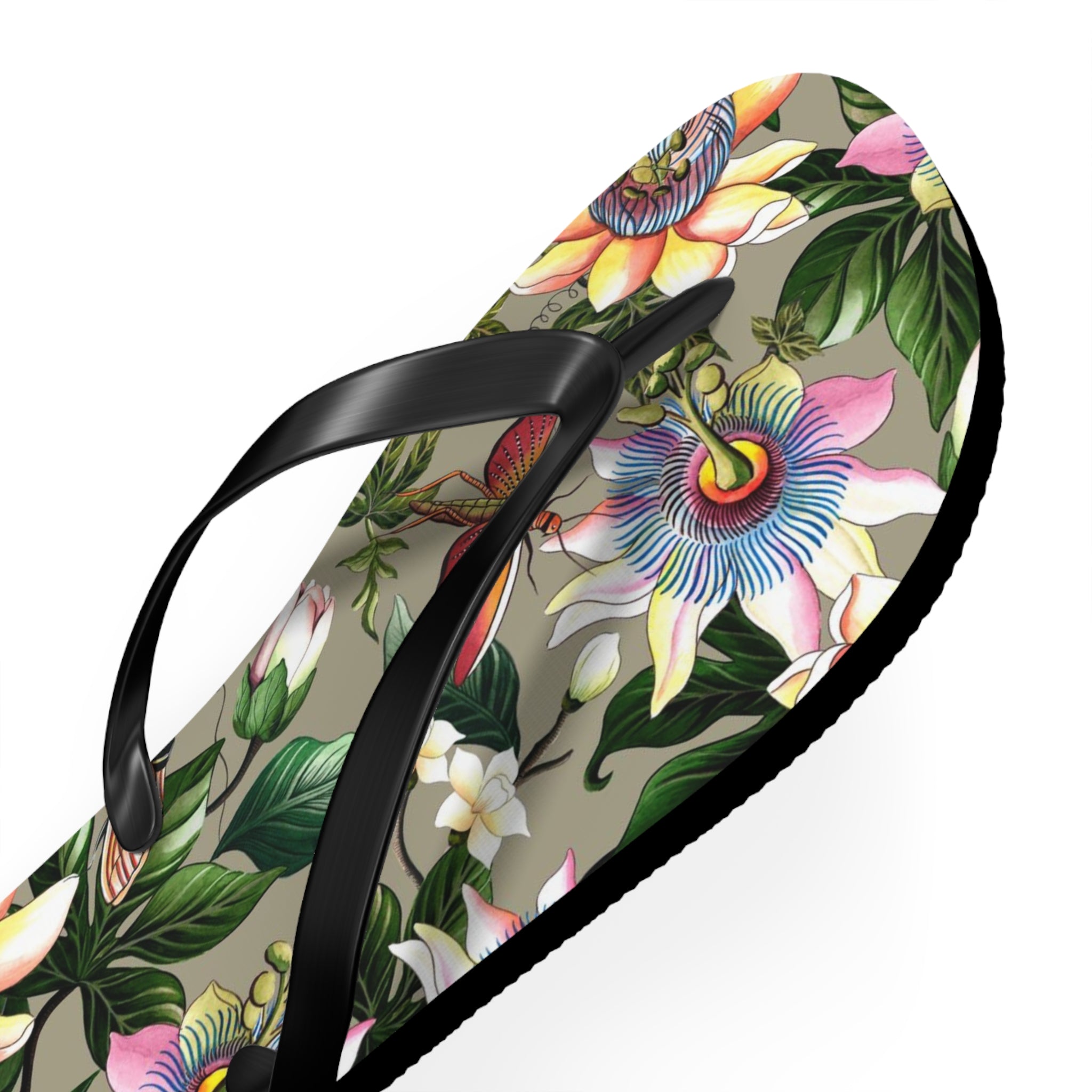 Floral Passion Flip Flops