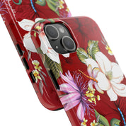 Crimson Garden Tough Phone Cases