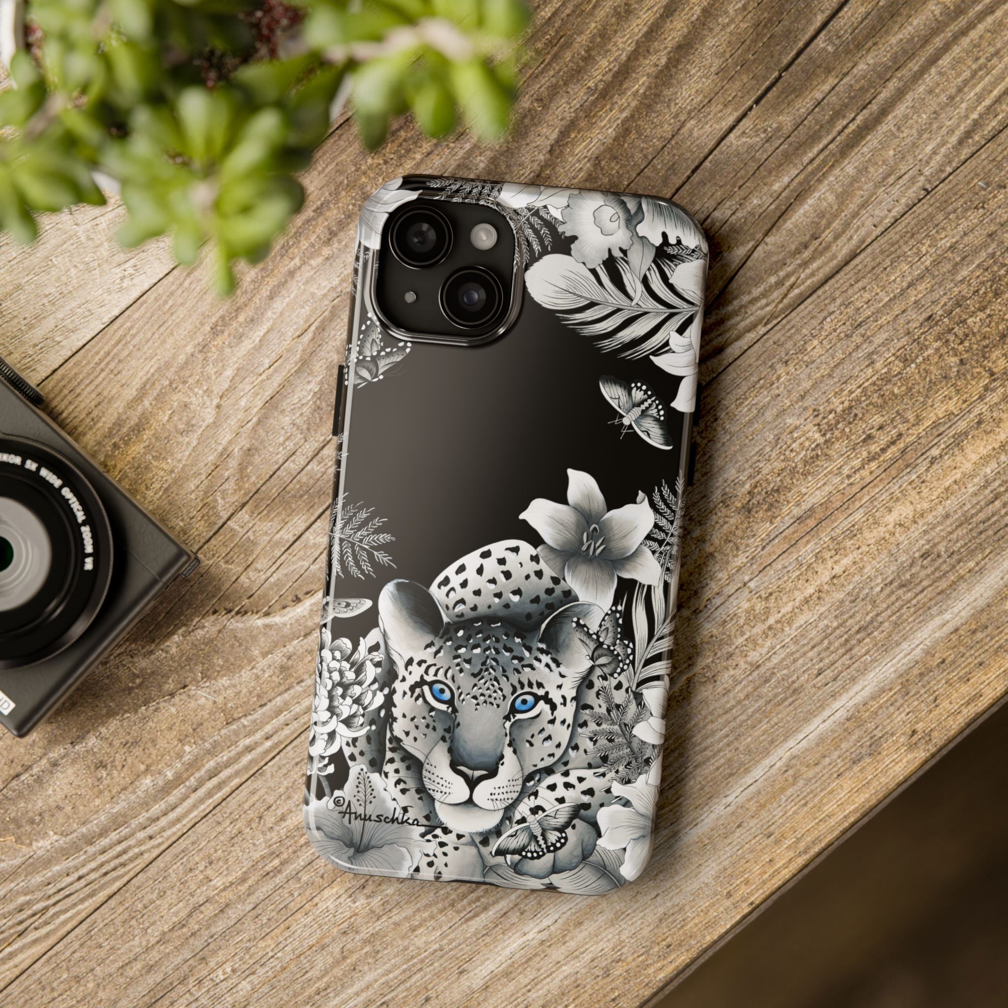 Cleopatra's Leopard Tough Phone Cases