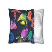 Mystical Reef Polyester Square Pillow Case