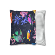 Mystical Reef Polyester Square Pillow Case