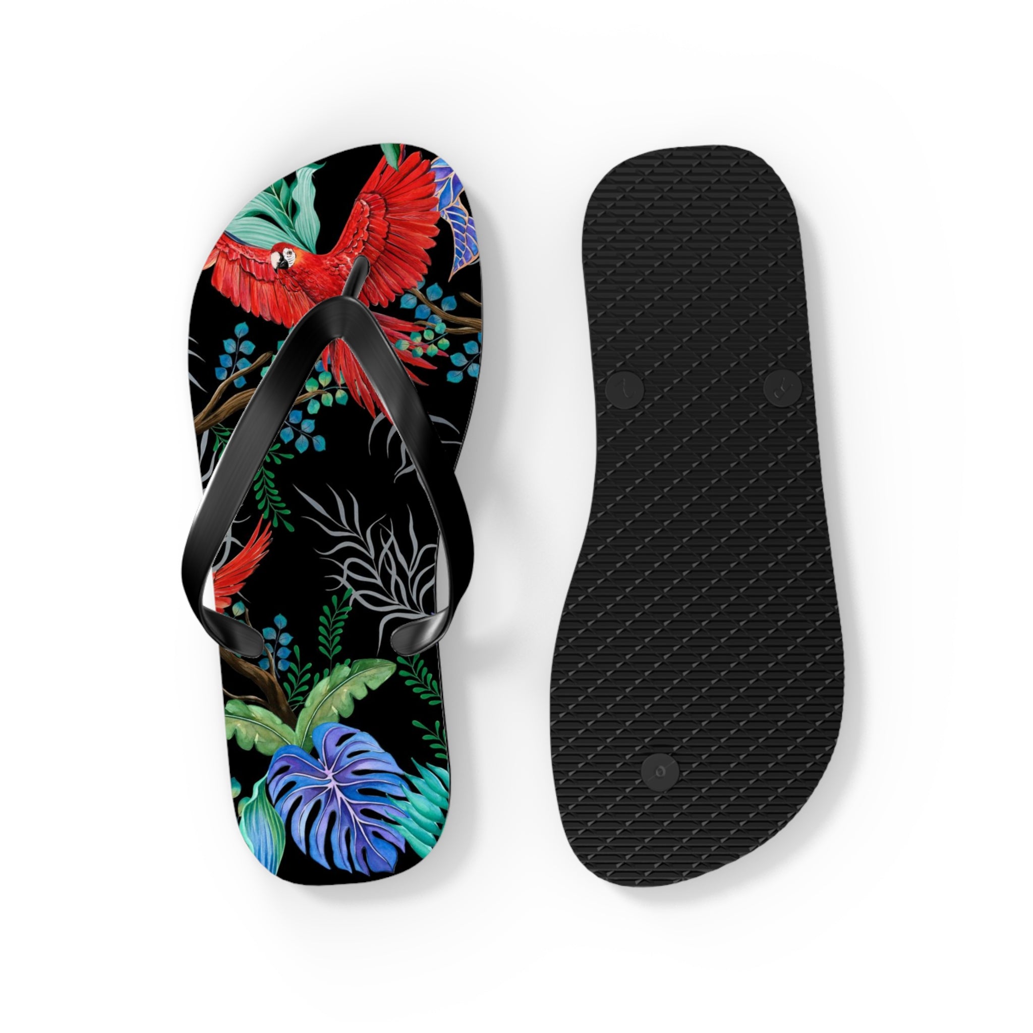 Rainforest Beauties Flip Flops