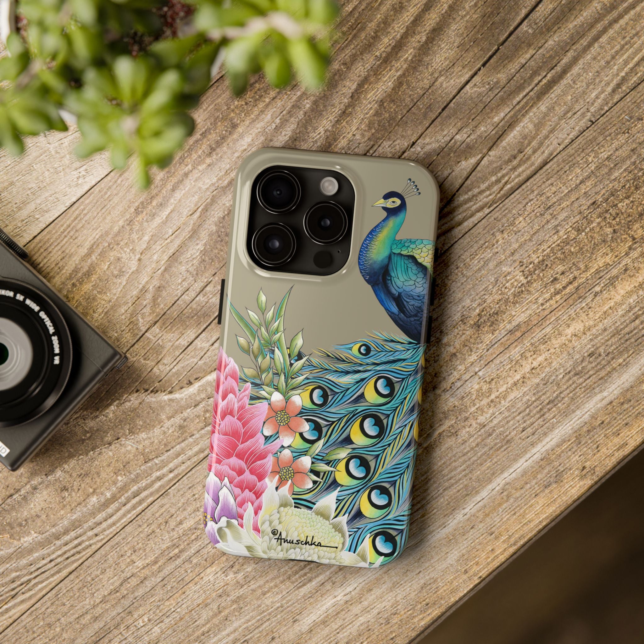 Regal Peacock Tough Phone Cases