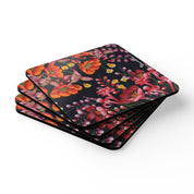 Moonlit Meadow Corkwood Coaster Set