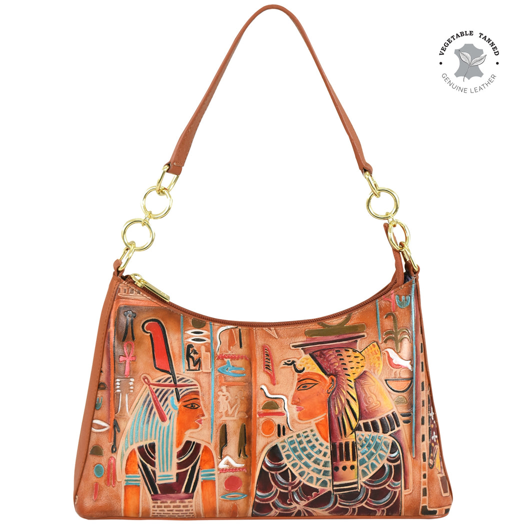 Zip-Top Shoulder Hobo - 707