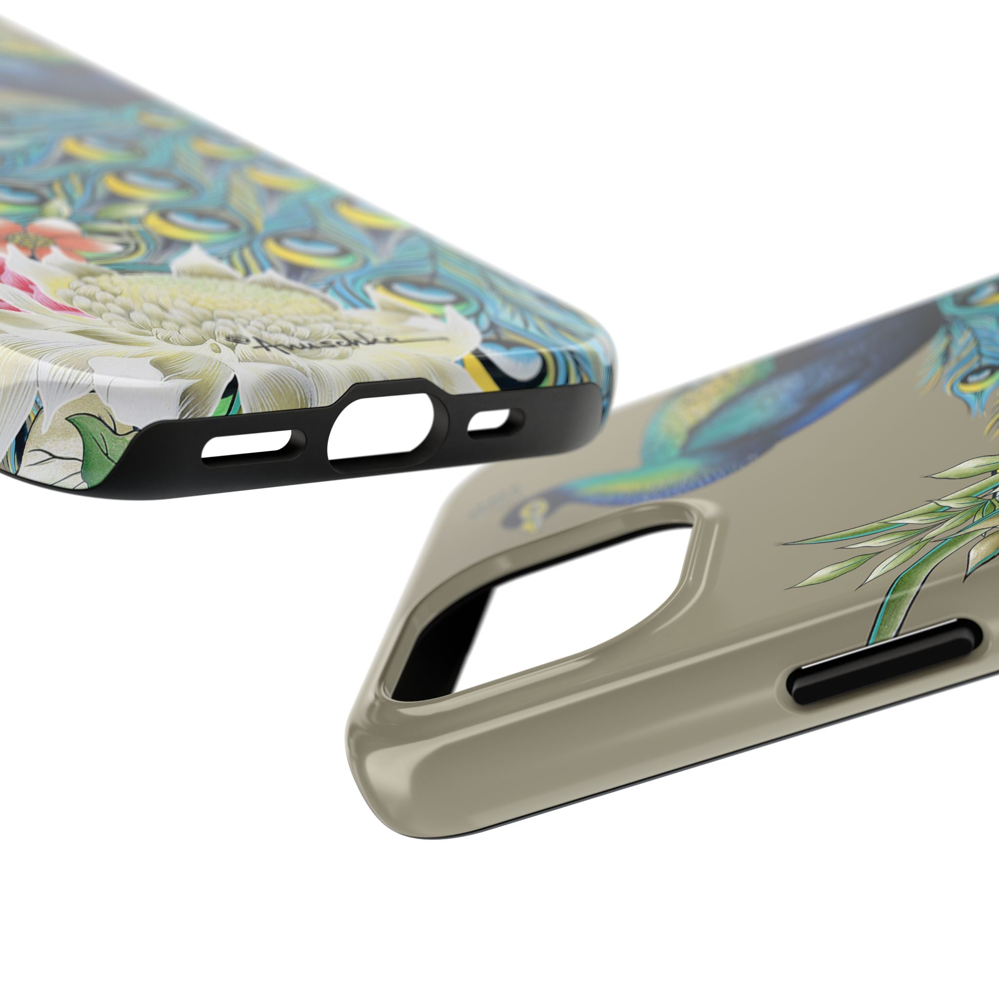 Regal Peacock Tough Phone Cases