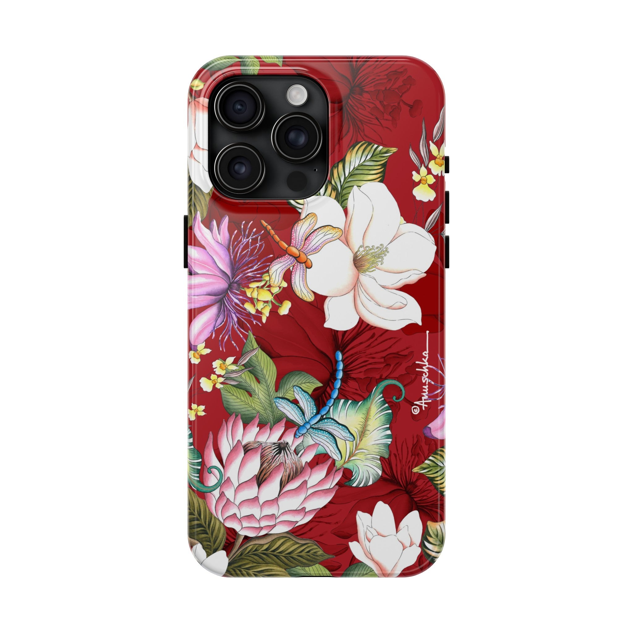 Crimson Garden Tough Phone Cases