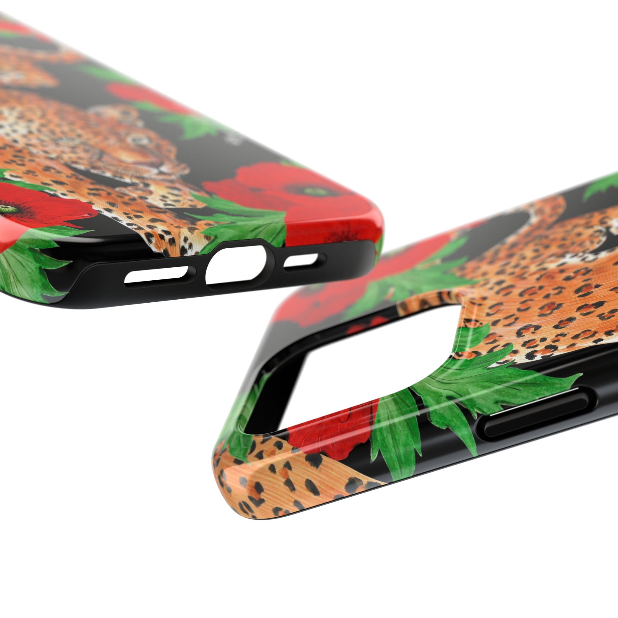 Enigmatic Leopard Tough Phone Cases