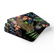 Jungle Queen Corkwood Coaster Set