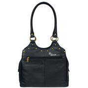 Triple Compartment Medium Satchel - 8160