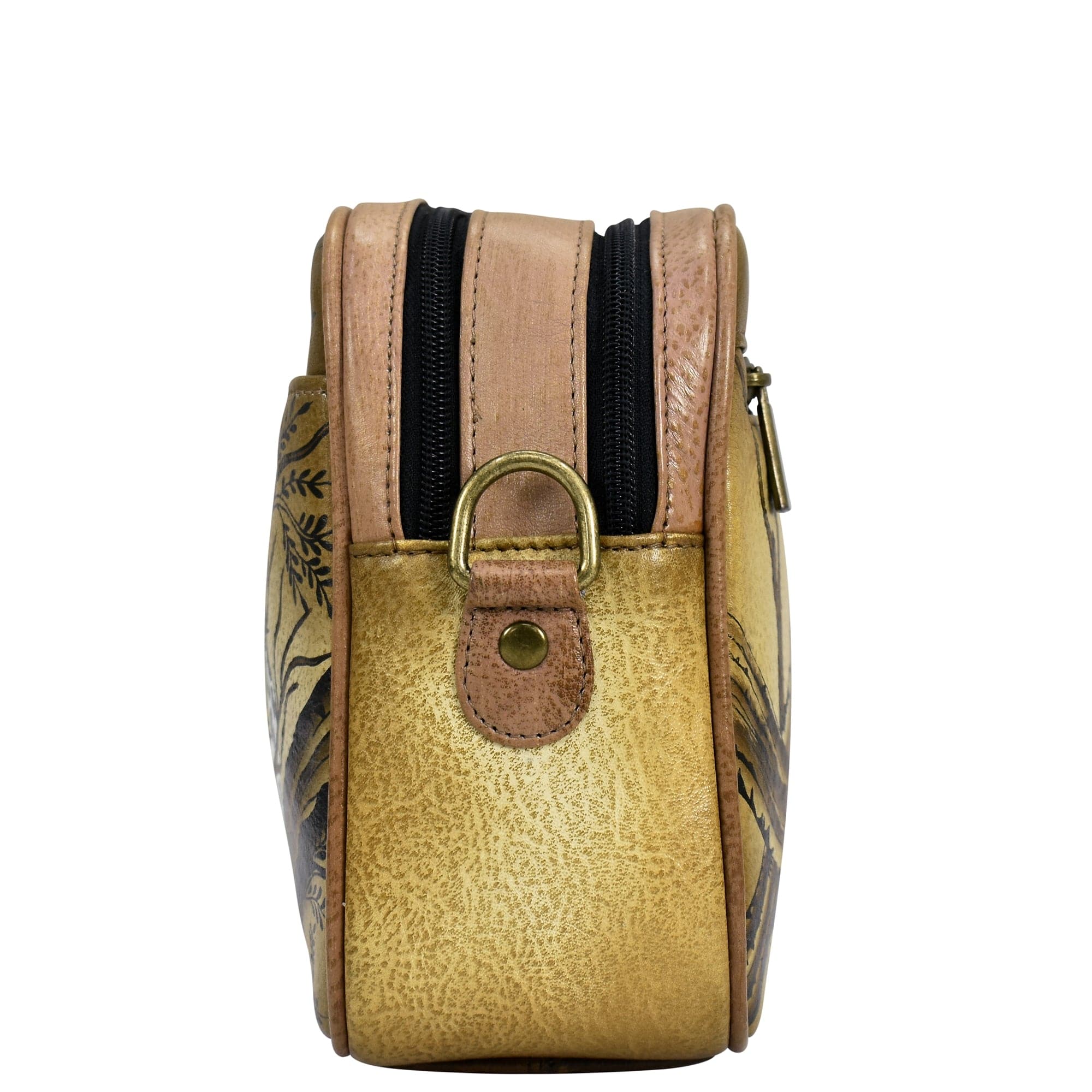 Twin Zippered Crossbody - 8457