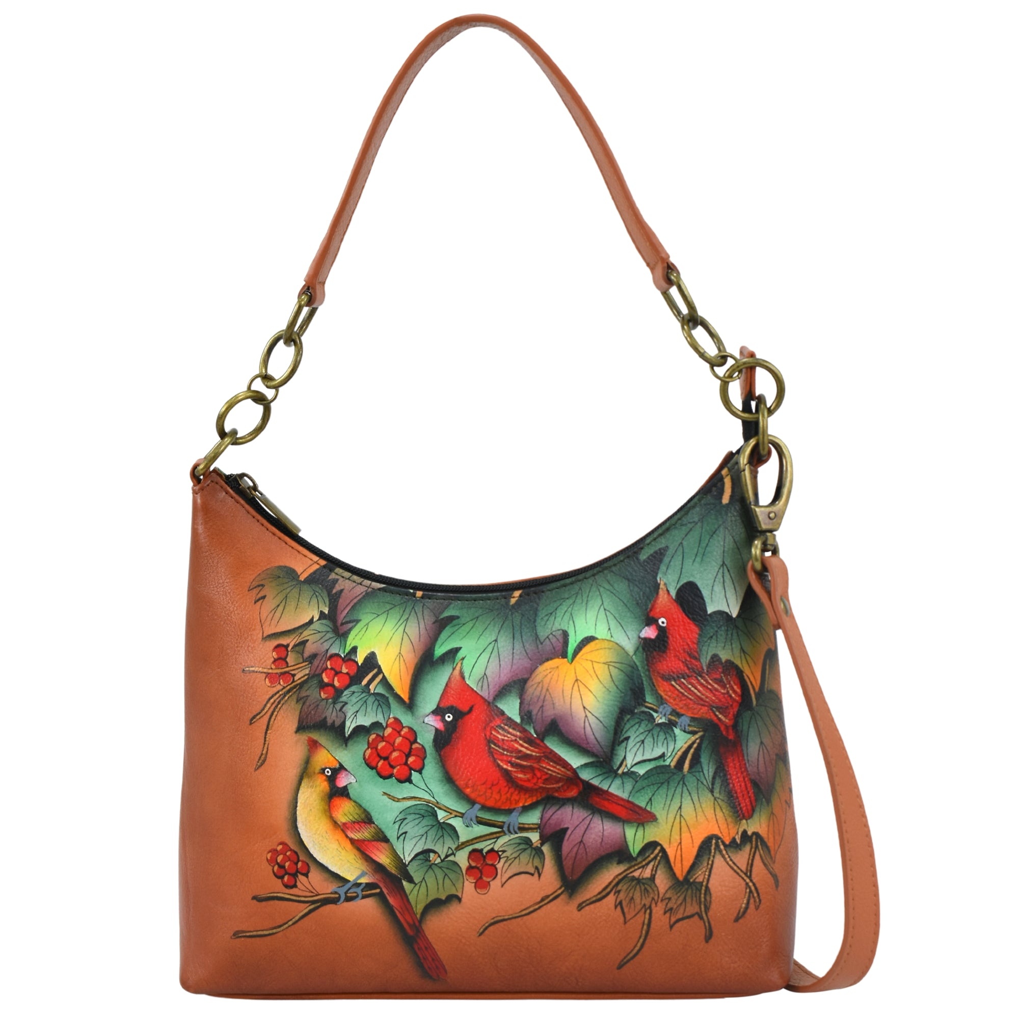 ANNA by ANUSHKA XL Hobo Purse +Anushka Dustbag Hand Paint Art deals to Wear